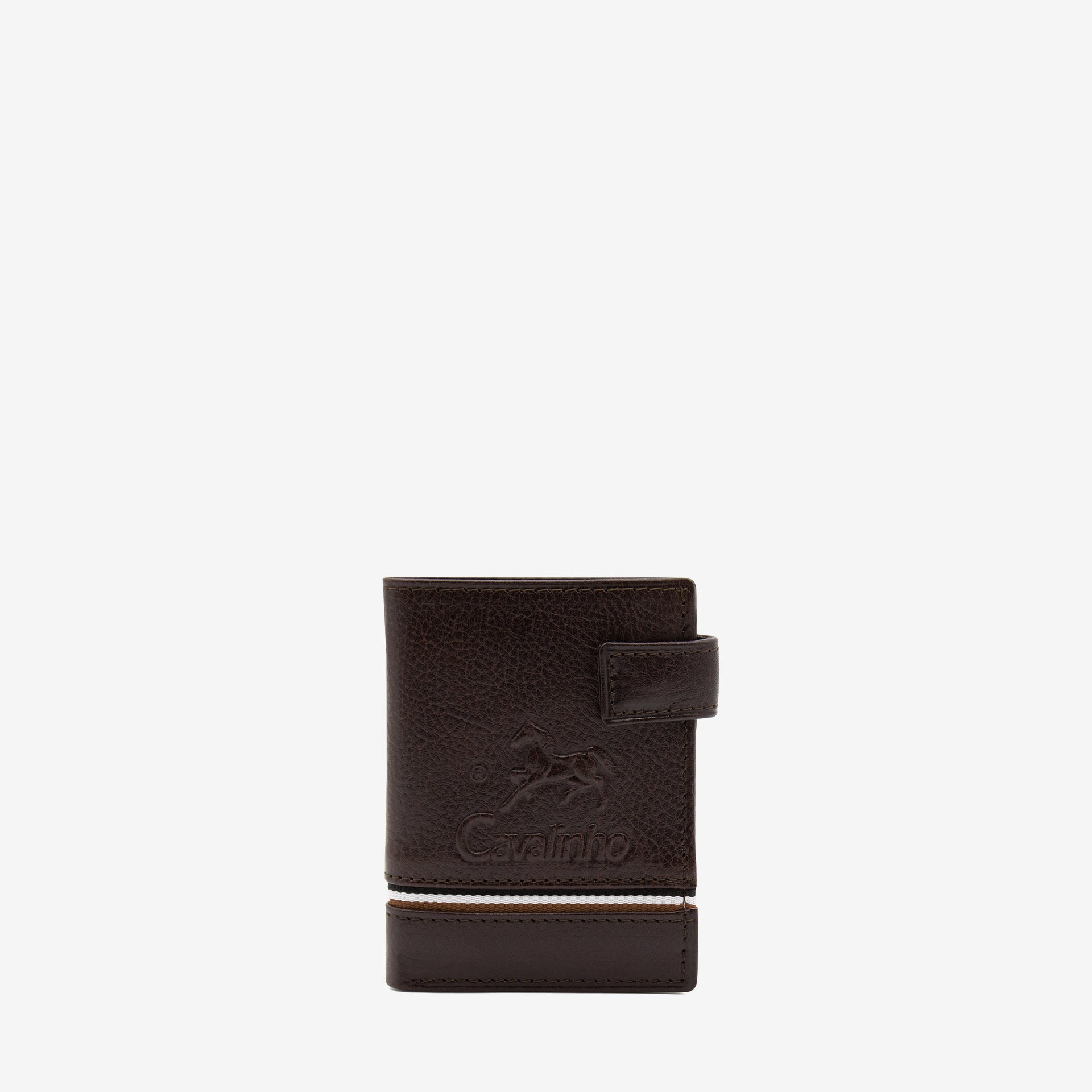 Cavalinho The Sailor Brown Bifold Slim Leather Wallet SKU 28150526.02 #color_Brown