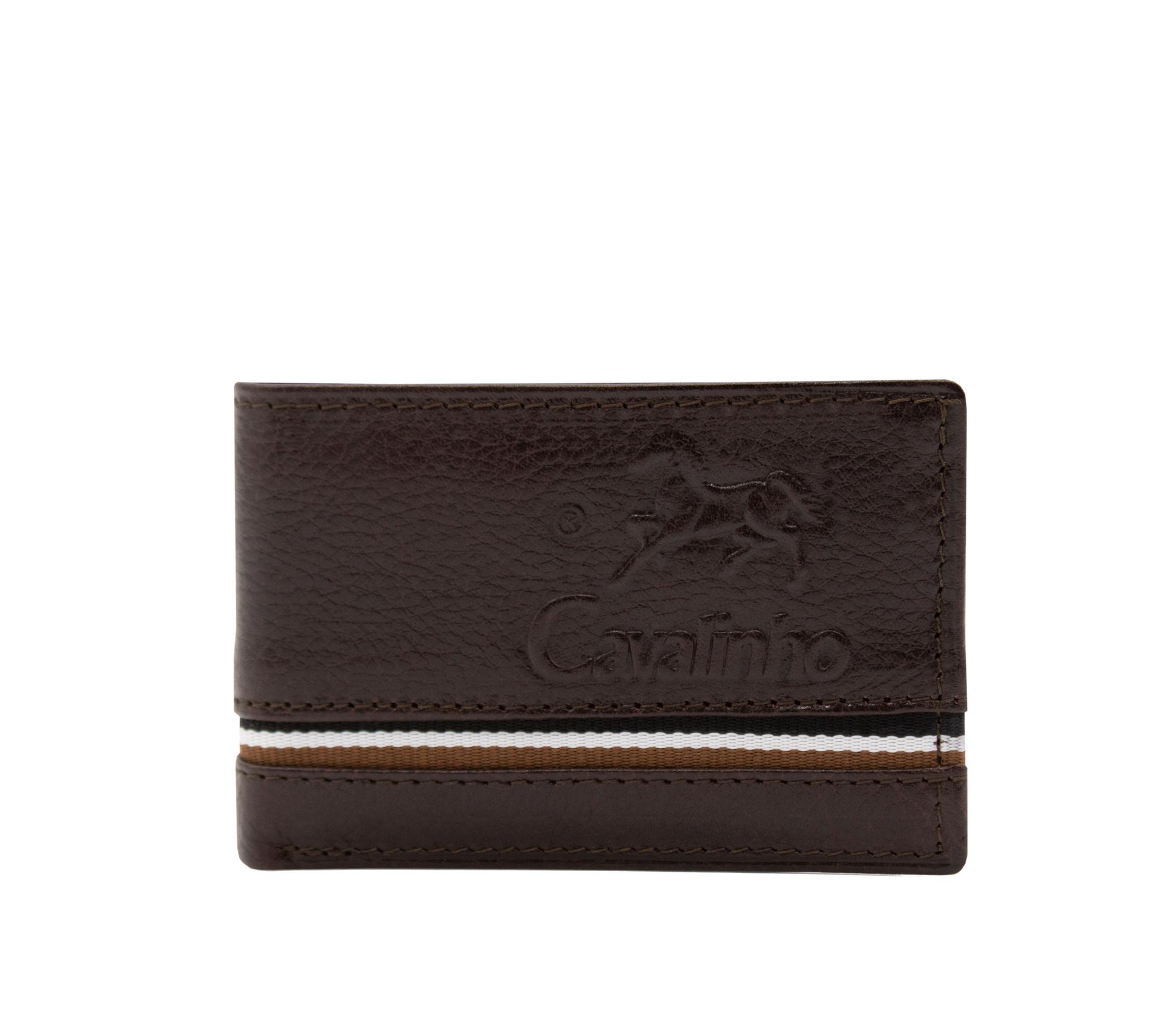Cavalinho The Sailor Bifold Leather Wallet - Brown - 28150583.02_1