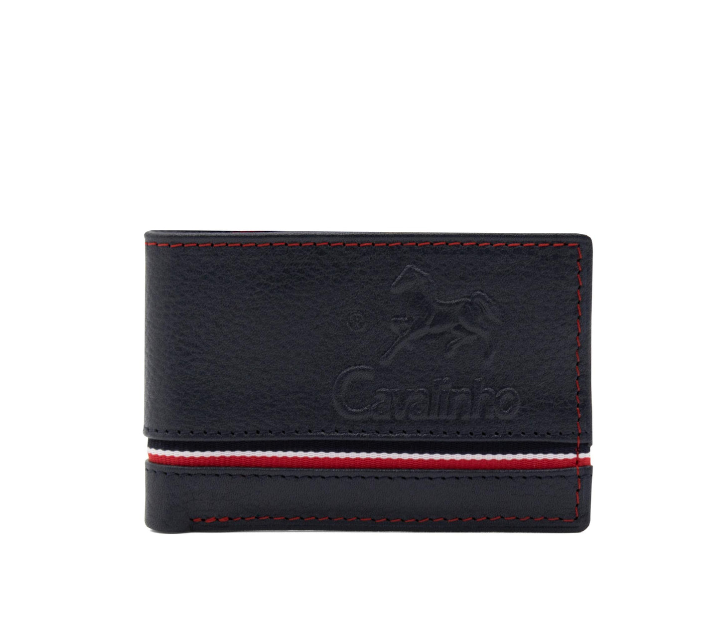 #color_ Navy | Cavalinho The Sailor Bifold Leather Wallet - Navy - 28150583.22_1