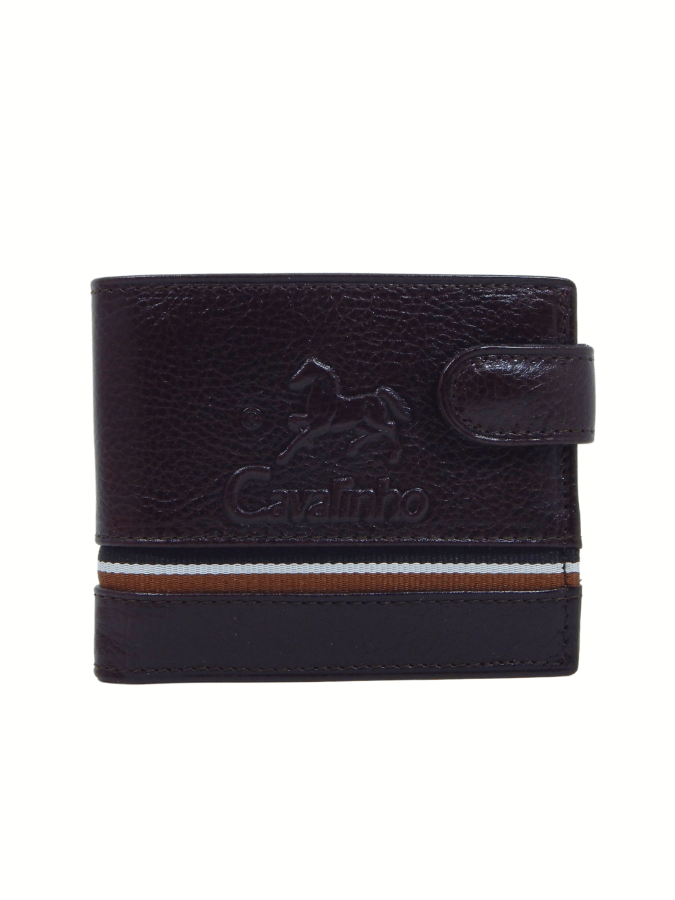 Cavalinho The Sailor Trifold Leather Wallet SKU 28150586.02 #color_brown