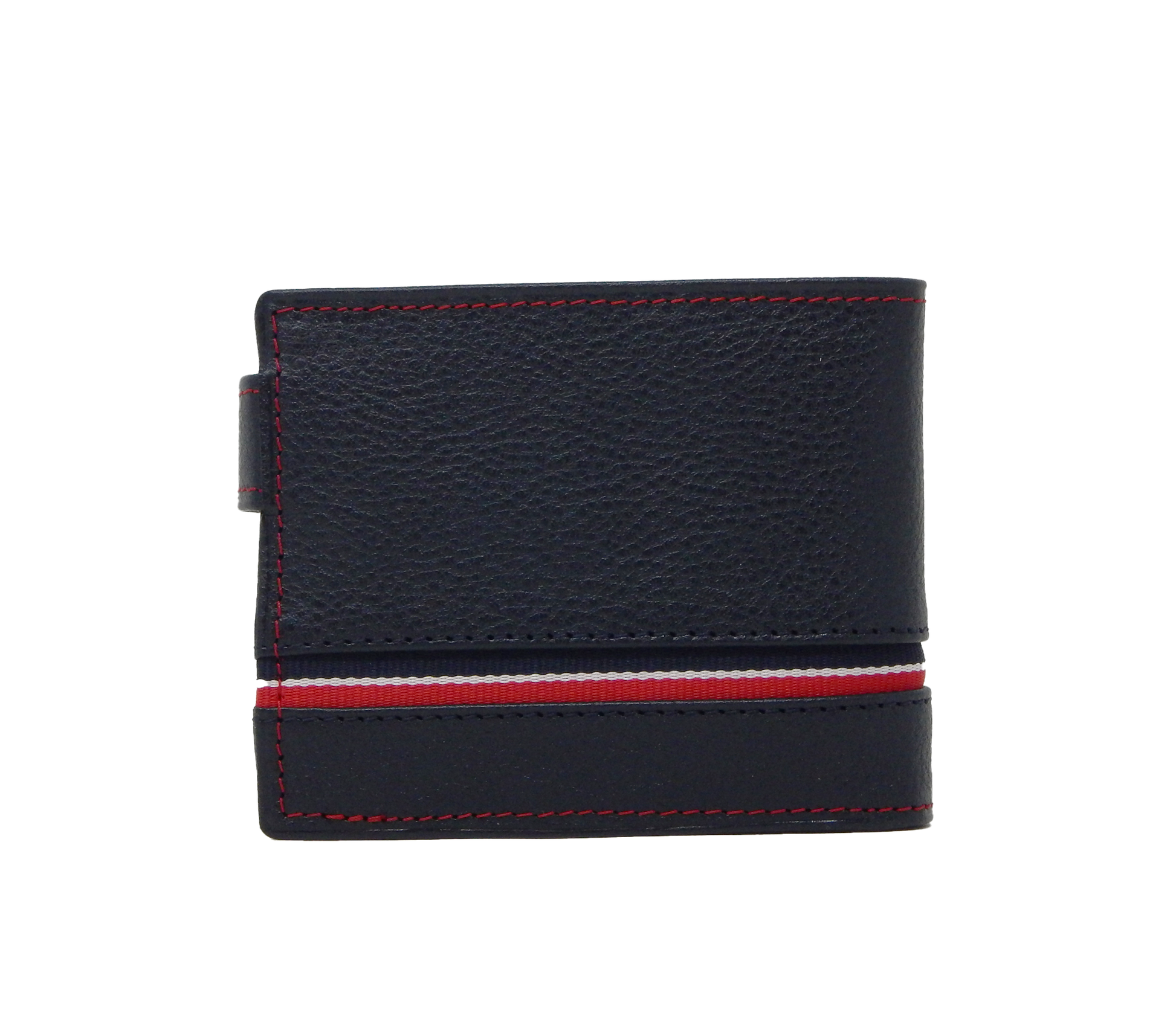 #color_ Navy | Cavalinho The Sailor Trifold Leather Wallet - Navy - 28150586.22_3