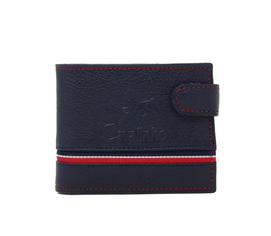 #color_ Navy | Cavalinho The Sailor Bifold Leather Wallet - Navy - 28150588.22_1