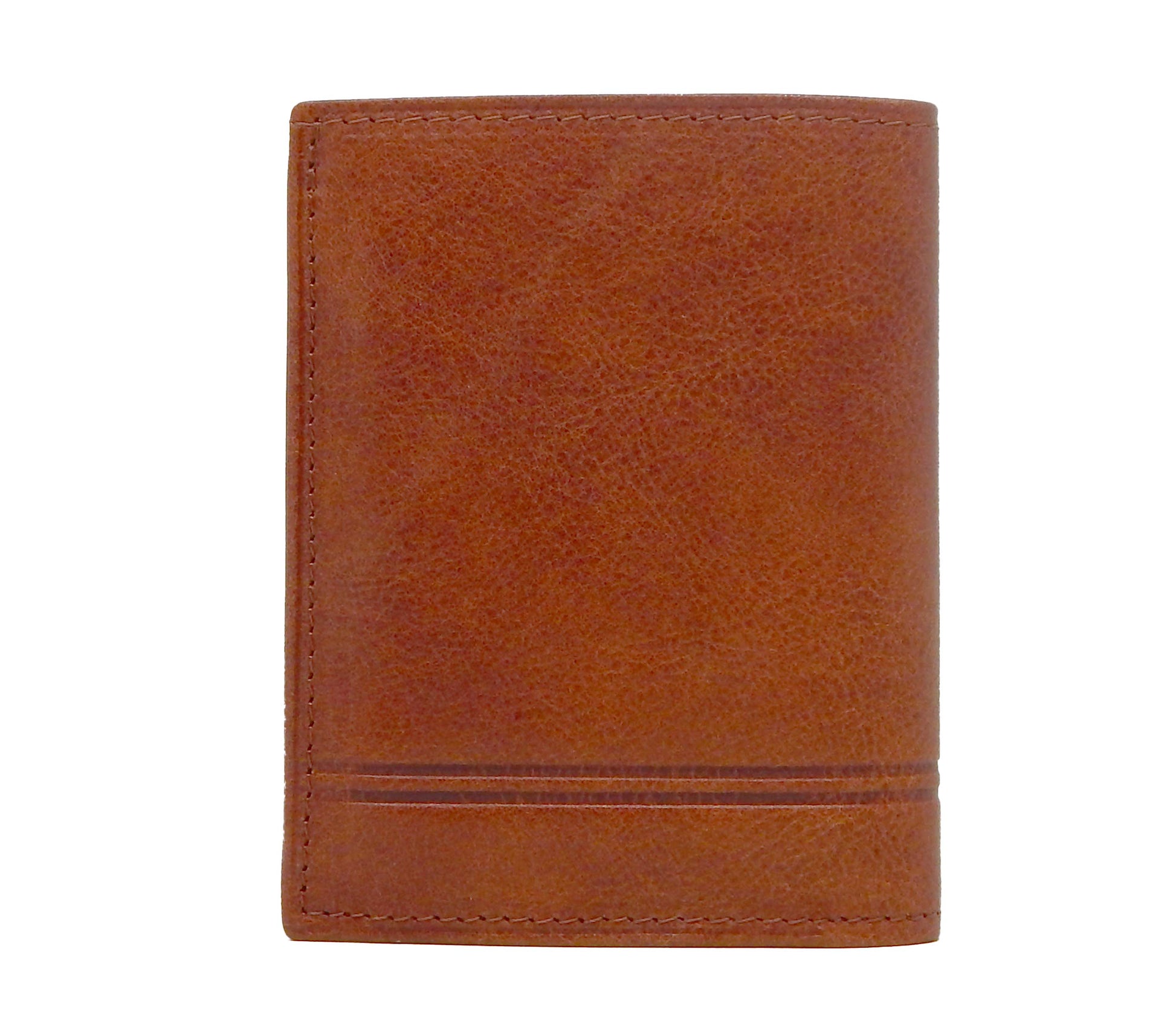 Cavalinho Men's Trifold Leather Wallet - SaddleBrown - 28160522.13.99_3