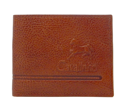 Cavalinho Men's 2 in 1 Bifold Leather Wallet - SaddleBrown - 28160528.13.99_1