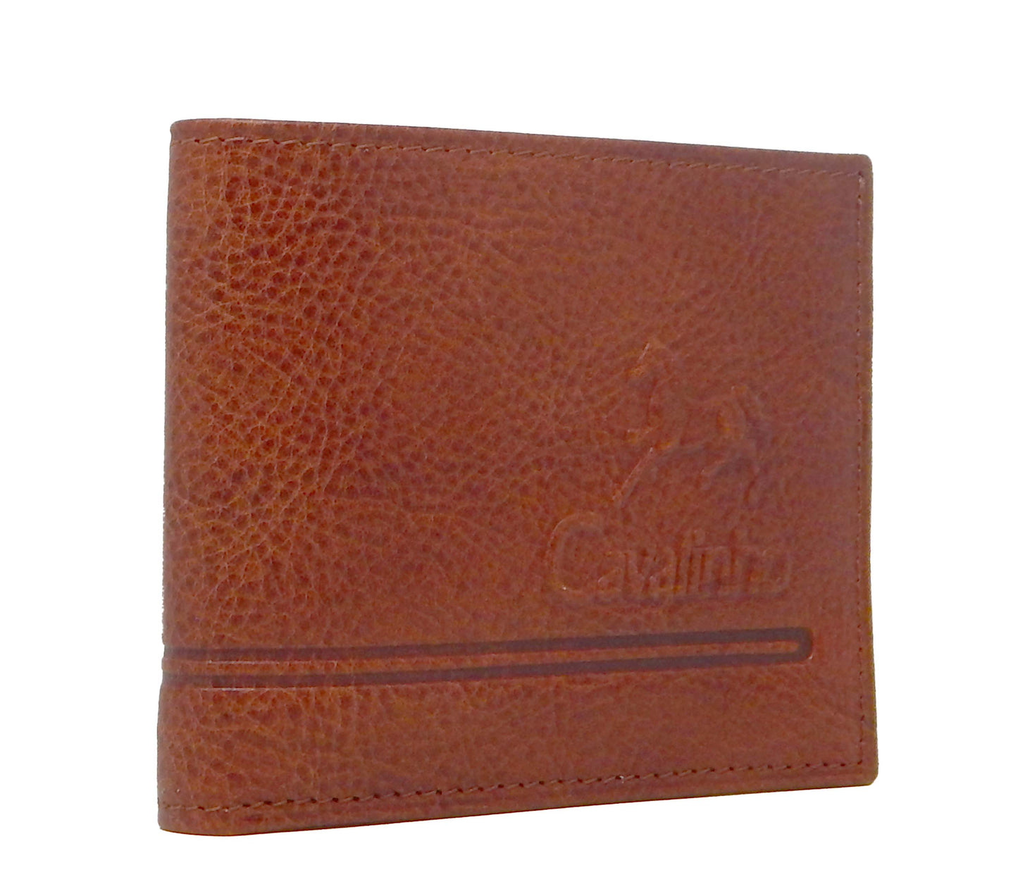 Cavalinho Men's 2 in 1 Bifold Leather Wallet - SaddleBrown - 28160528.13.99_2