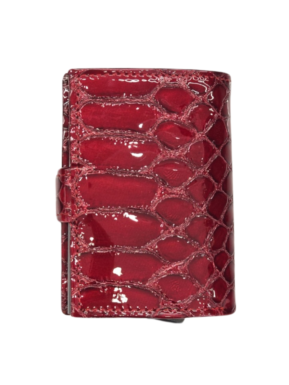 Cavalinho Gallop Bifold Pop Up Slim Patent Leather Wallet SKU 28170022.04 #color_red