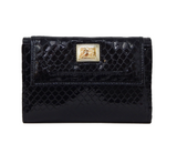 Cavalinho Gallop Patent Leather Wallet for Women SKU 28170202.01 #color_Black