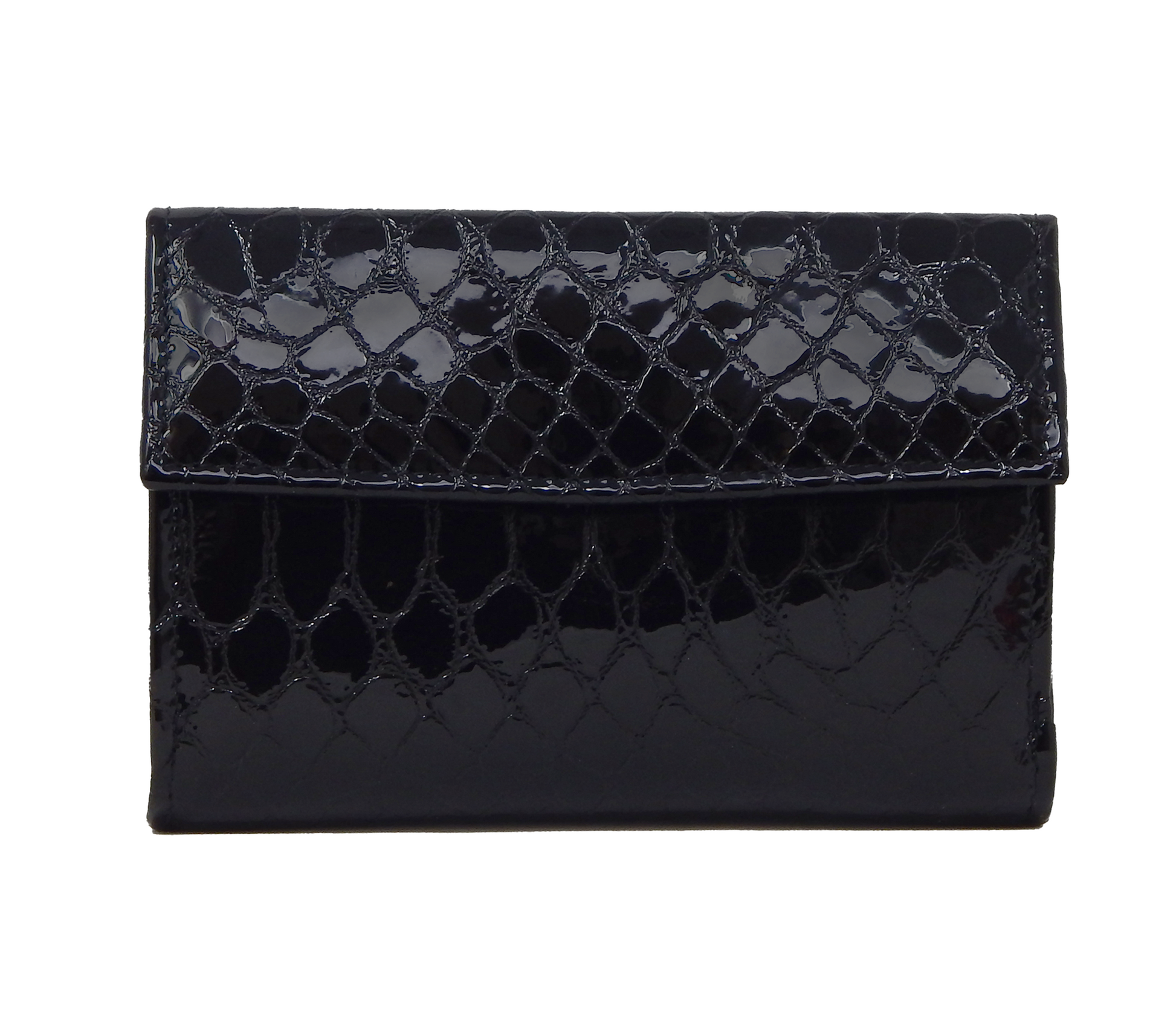 Cavalinho Galope Patent Leather Wallet - Black - 28170202.01_3