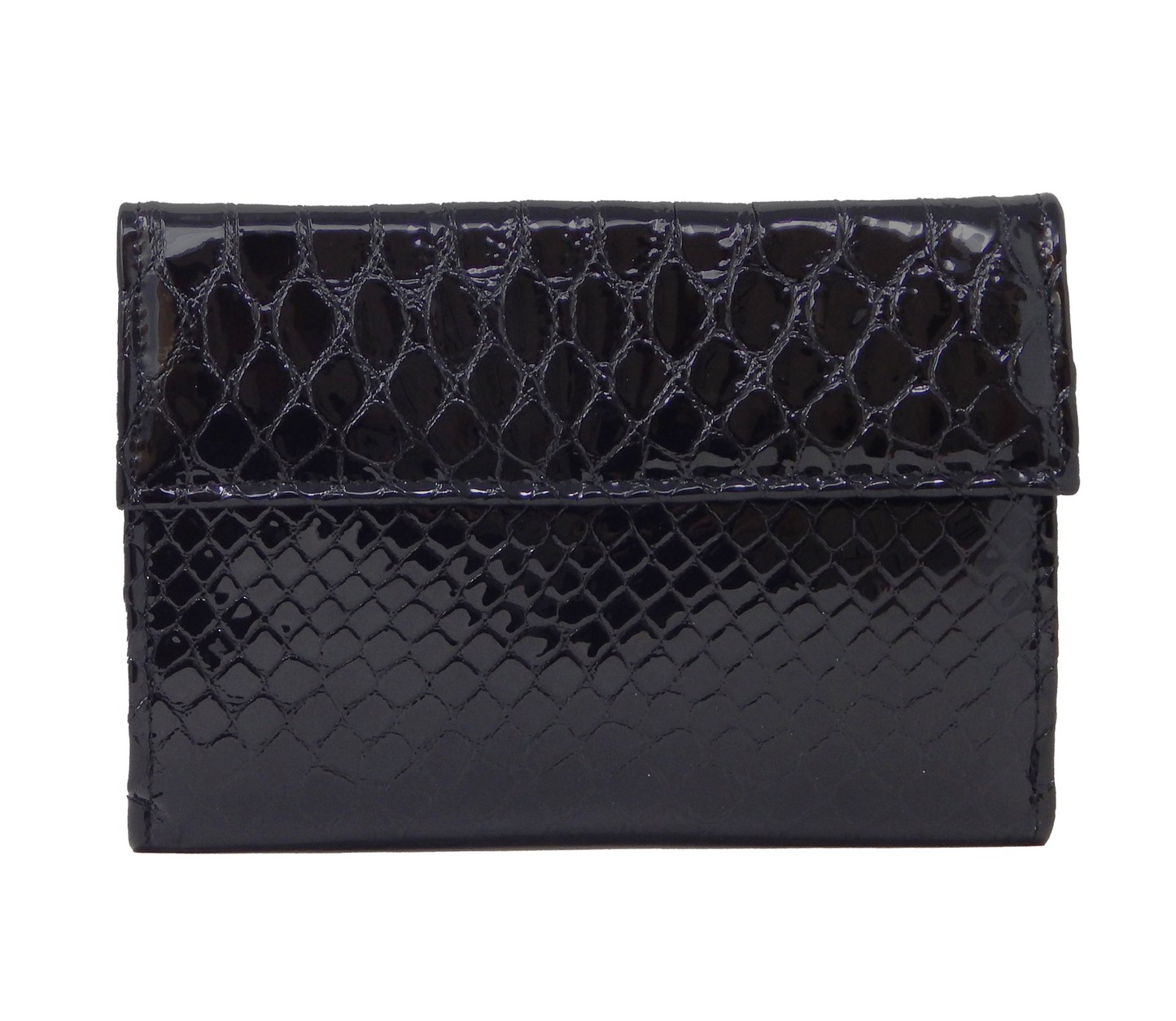 Cavalinho Gallop Patent Leather Wallet - Black - 28170205.01_3