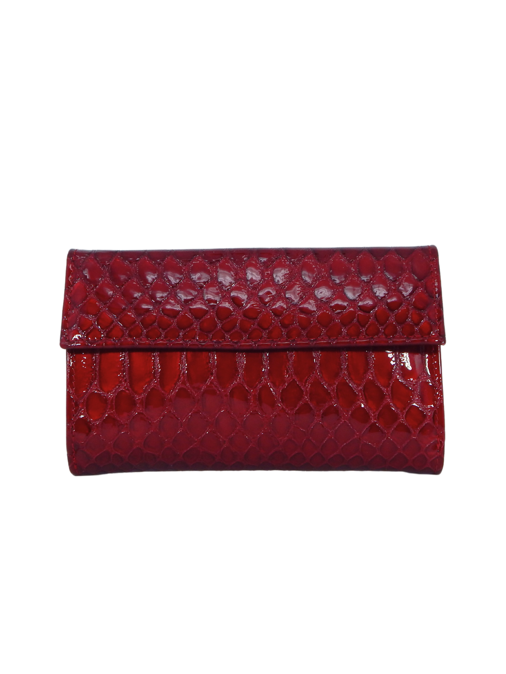 Cavalinho Gallop Patent Leather Wallet for Women SKU 28170206.04 #color_red