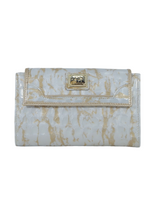 Cavalinho Gallop Patent Leather Wallet for Women SKU 28170206.31 #color_Beige / White