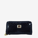 Cavalinho Gallop Black Leather Wristlet Wallet SKU 28170212.01 #color_Black