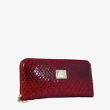 Cavalinho Gallop Red Leather Wristlet Wallet SKU 28170212.04 #color_Red