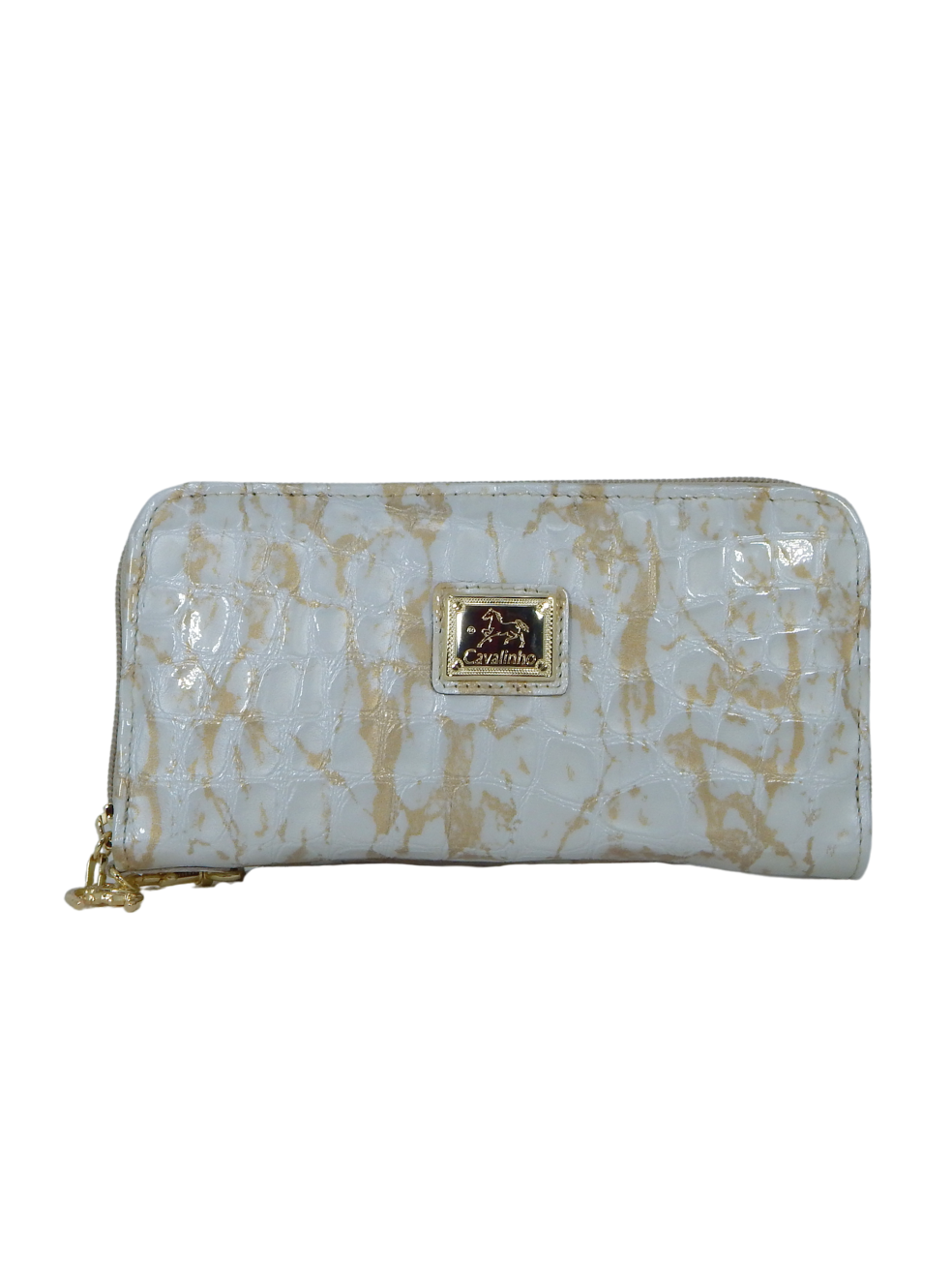 Cavalinho Gallop Wristlet Wallet SKU 28170212.31 #color_Beige / White