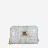 Cavalinho Gallop Pearl Patent Leather Card Holder Wallet for Women SKU 28170217.31 #color_Beige / White