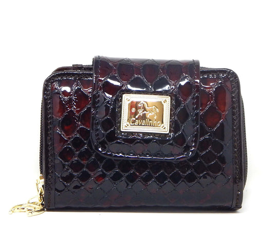 Cavalinho Gallop Patent Leather Wallet - Brown - 28170218.02.99_1