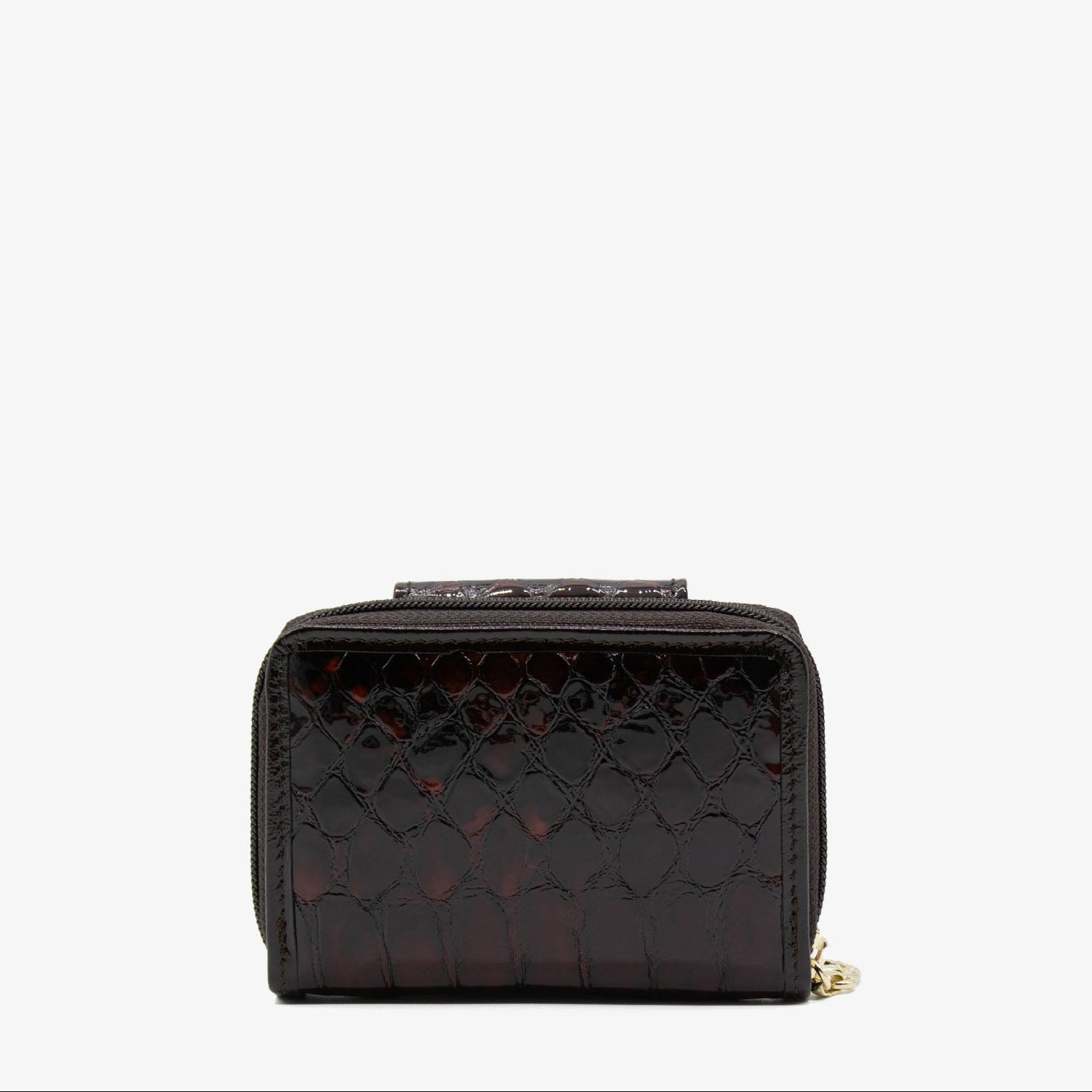 Gallop Patent Leather Wallet SKU 28170218.02 #color_brown