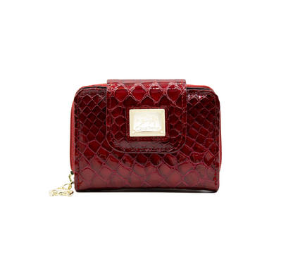 #color_ Red | Cavalinho Gallop Patent Leather Wallet - Red - 28170218.04_1