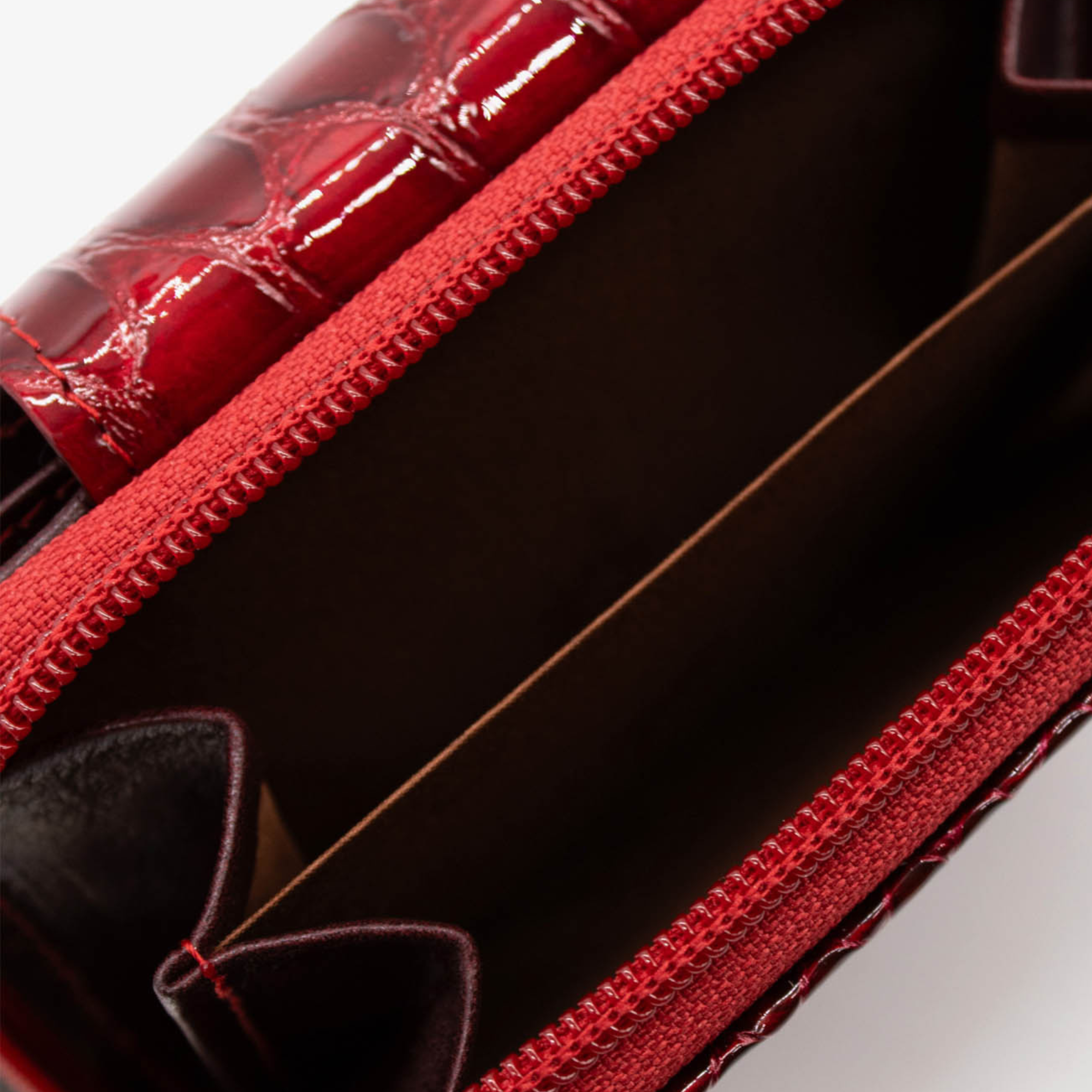 Cavalinho Gallop Patent Leather Wallet SKU 28170218.04 #color_red