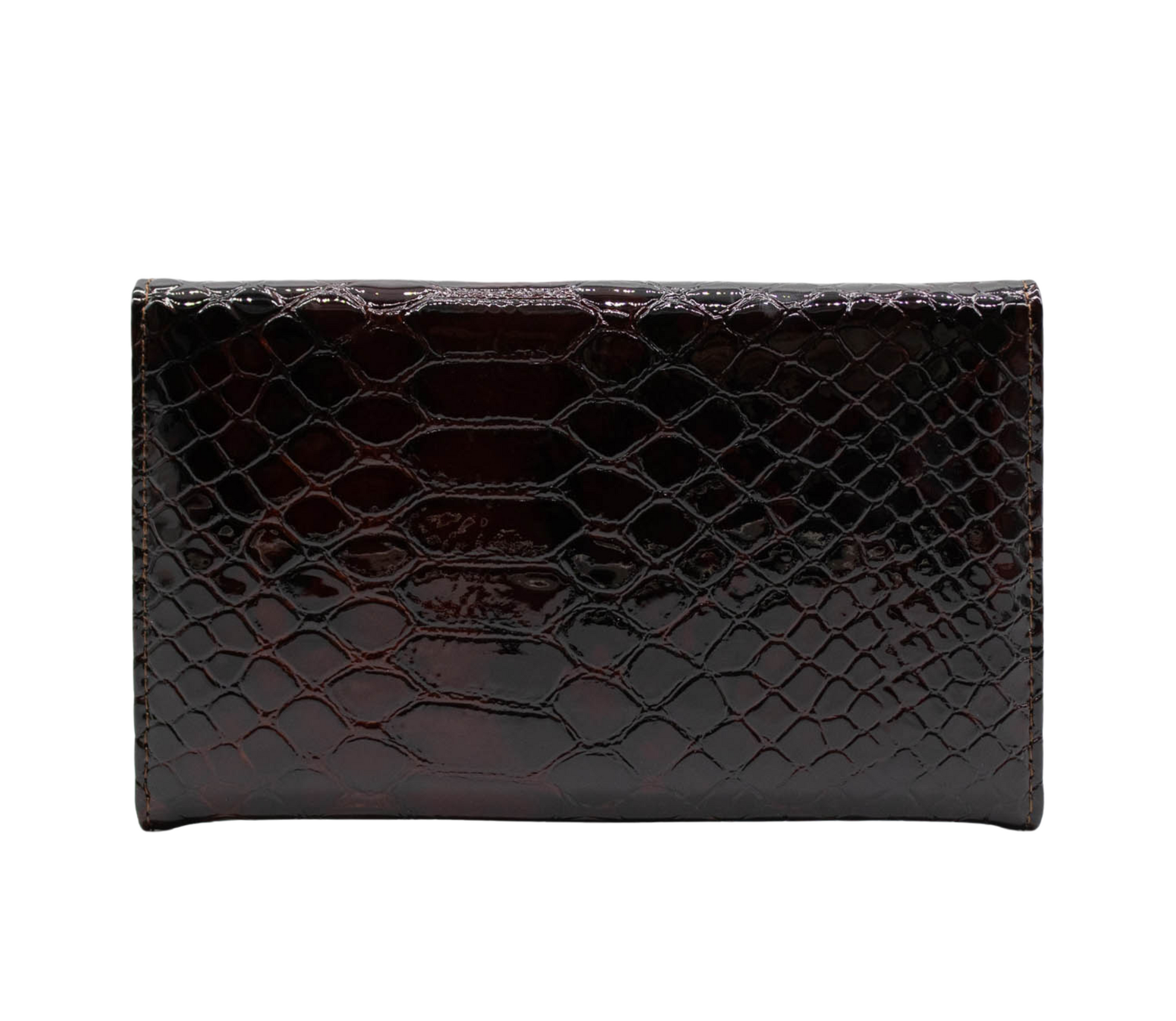 #color_ Brown | Cavalinho Gallop Patent Leather Wallet - Brown - 28170225.02_3