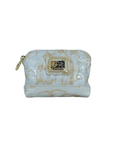 Cavalinho Gallop Patent Leather Change Purse for Women SKU 28170250.31 #color_Beige / White