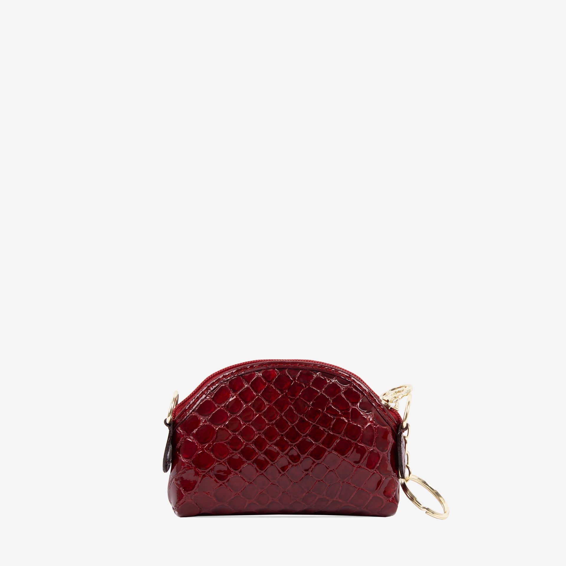 Cavalinho Gallop Red Patent Leather Pouch Change Purse for Women SKU 28170251.04 #color_red