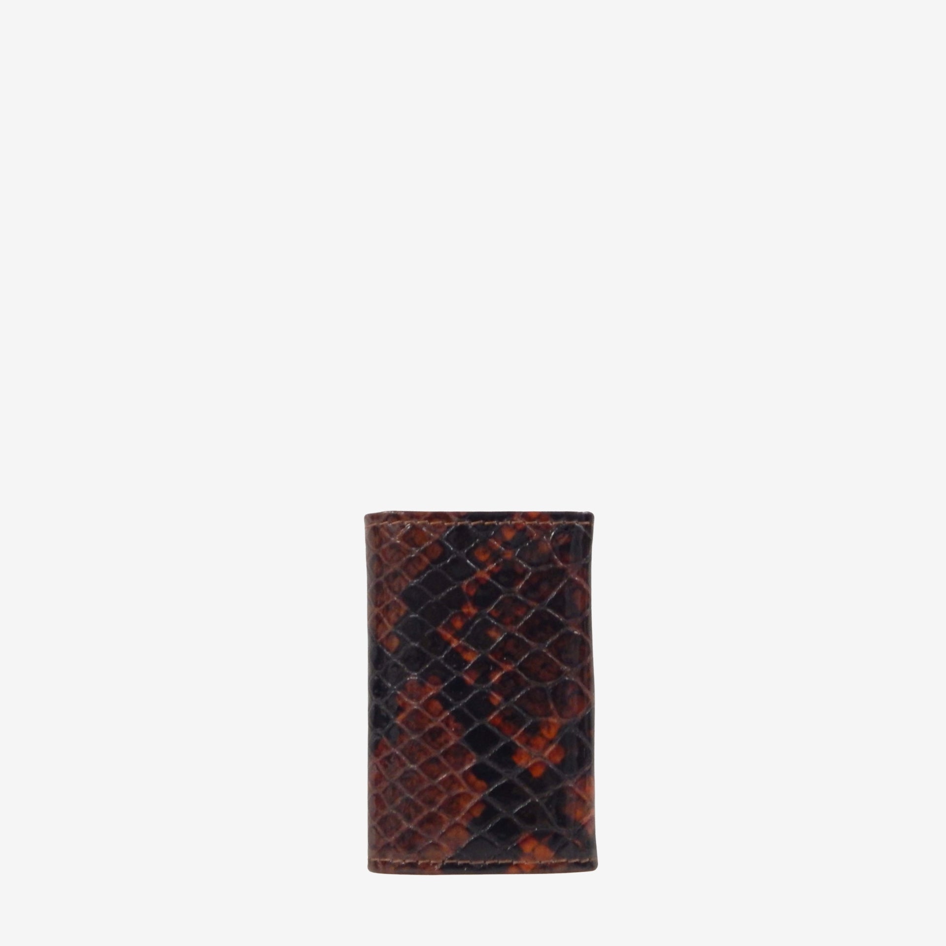 Cavalinho Gallop Patent Leather Key Holder Wallet 28170257.13 #color_Saddlebrown