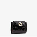 Cavalinho Gallop Black Mini Leather Wallet SKU 28170272.01 #color_Black