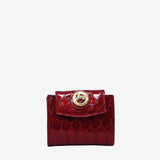 Cavalinho Gallop Red Mini Leather Wallet SKU 28170272.04 #color_Red
