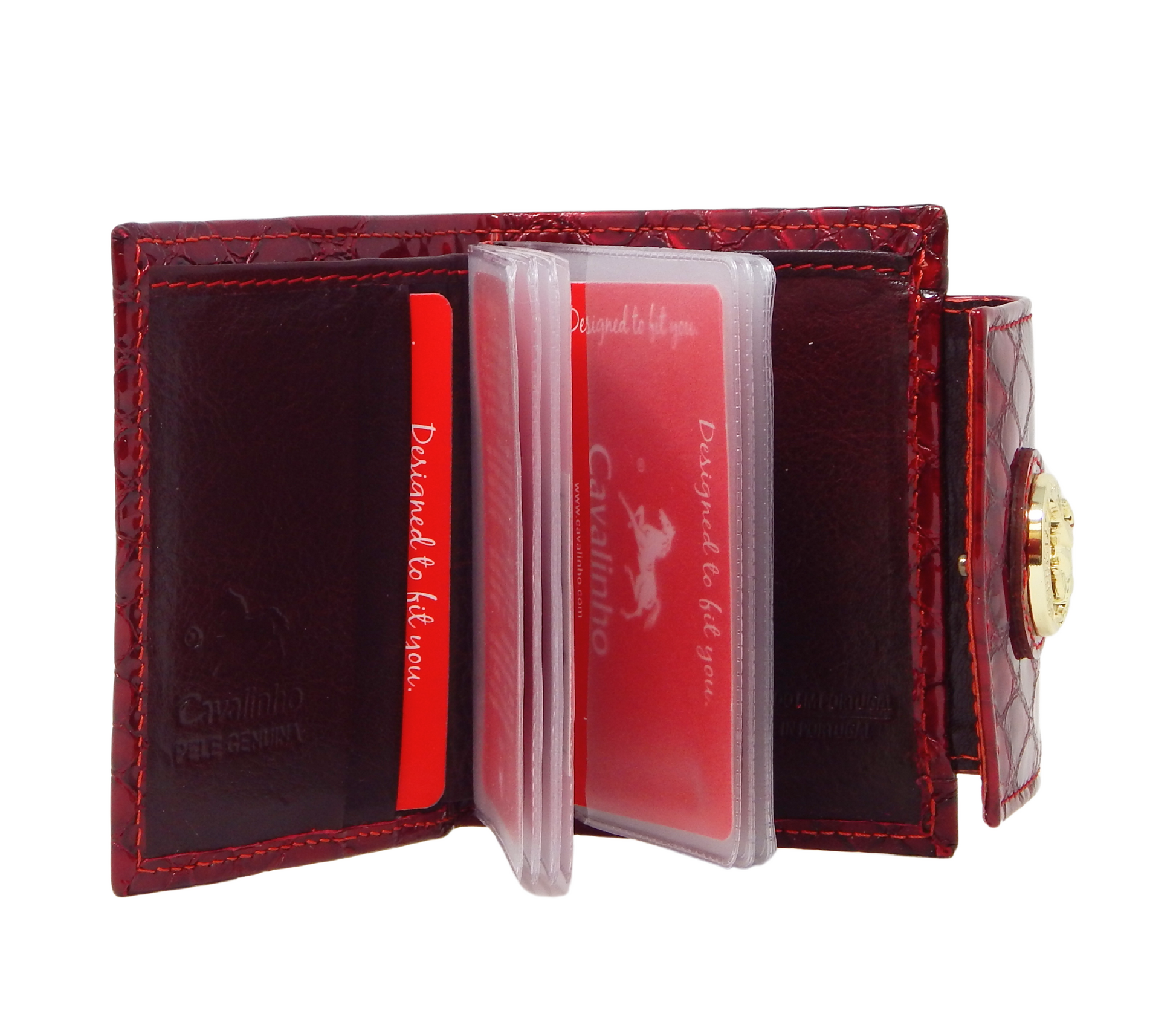 #color_ Red | Cavalinho Gallop Mini Leather Wallet - Red - 28170272.04_4