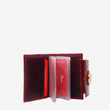 Cavalinho Gallop Red Mini Leather Wallet SKU 28170272.04 #color_Red