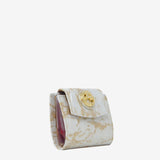 Cavalinho Gallop Pearl Mini Leather Wallet SKU 28170272.31 #color_Beige / White