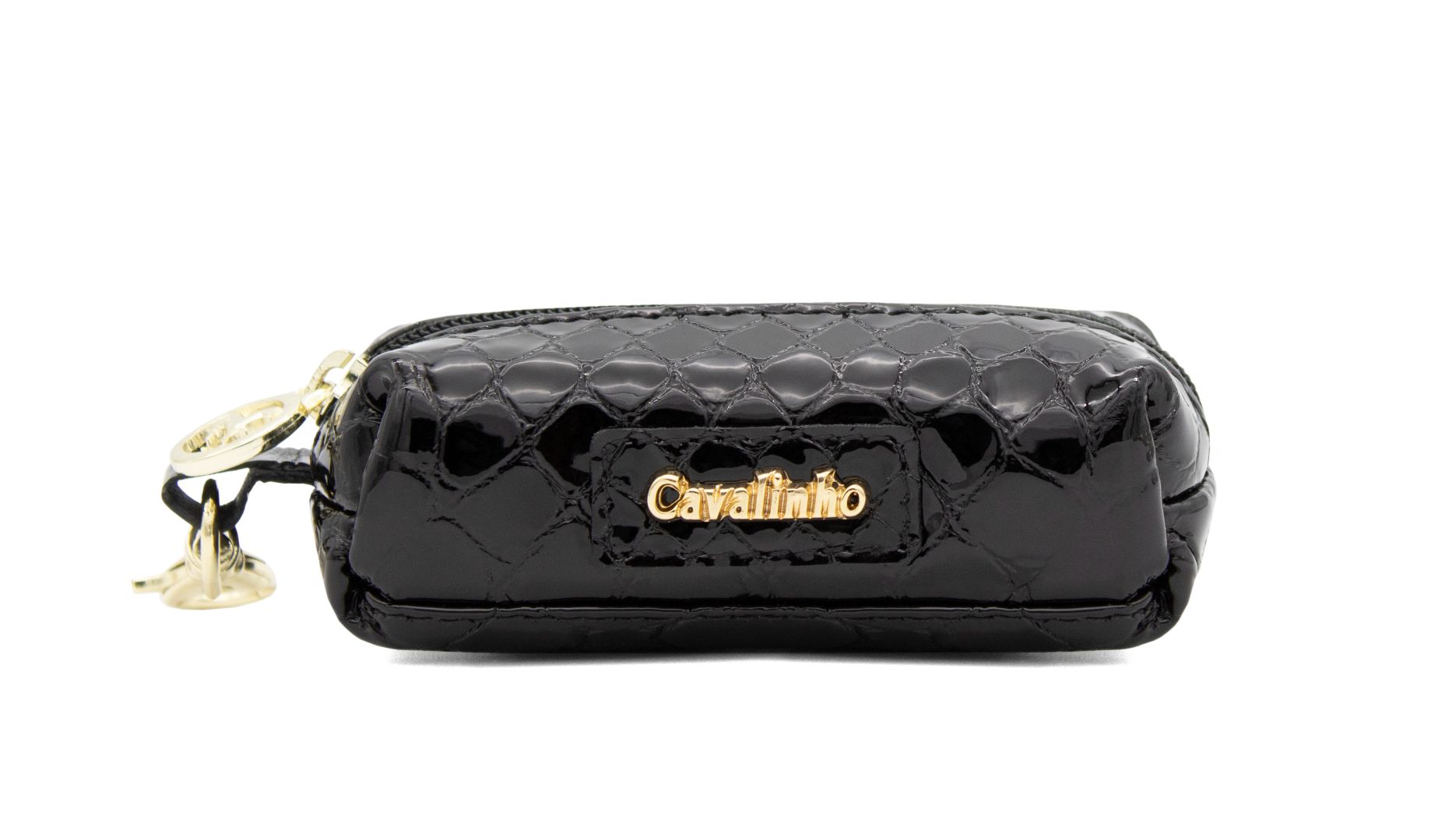 Cavalinho Gallop Patent Leather Change Purse - Black - 28170276.01_1