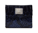 Cavalinho Gallop Patent Leather Mini Wallet for Women SKU 28170530.03 #color_Navy