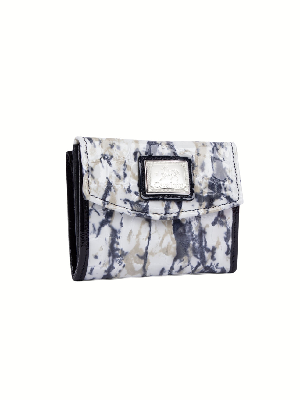 Gallop Patent Leather Mini Wallet