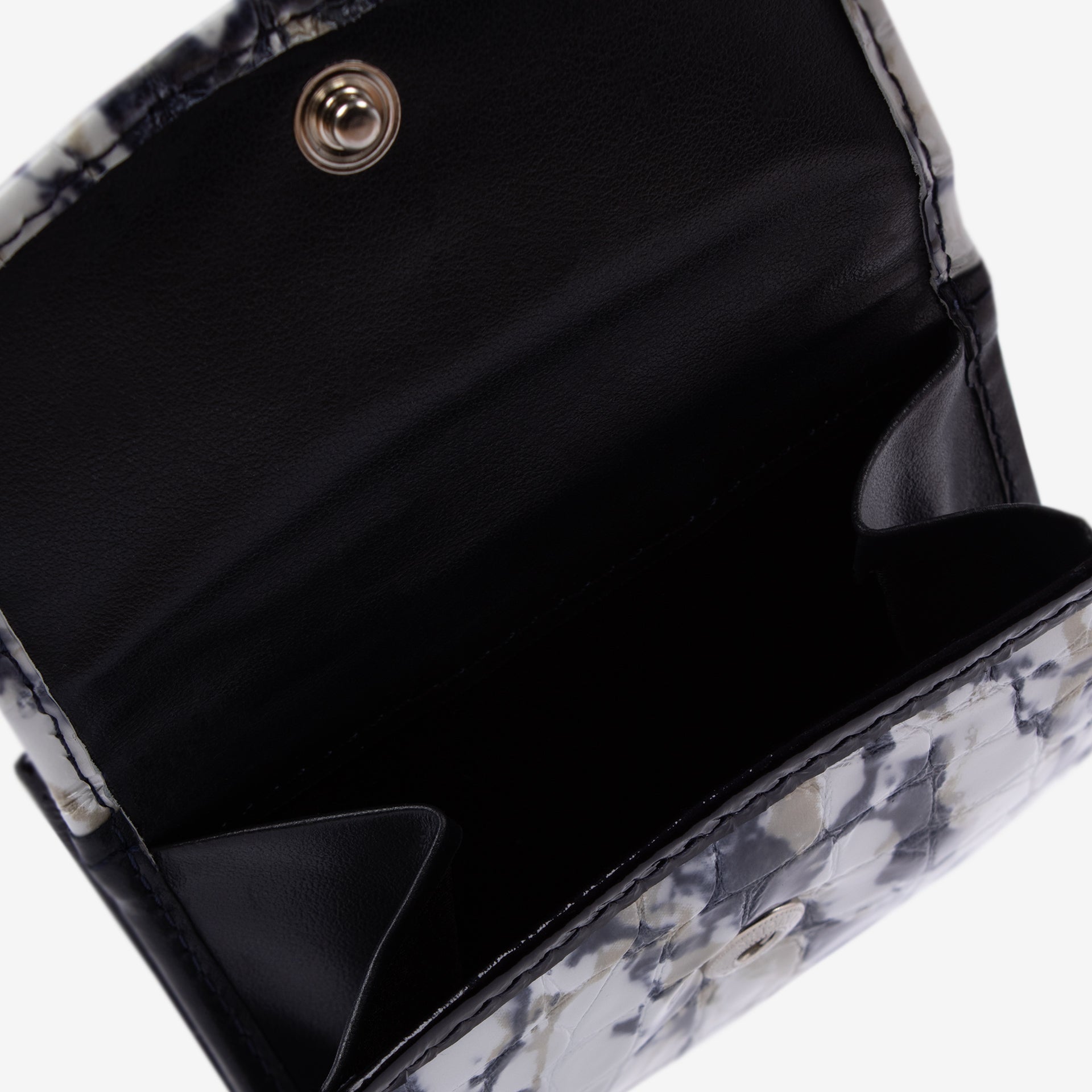 Gallop Patent Leather Mini Wallet