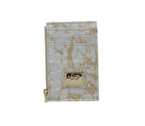 Cavalinho Gallop Patent Leather Card Holder Wallet for Women SKU 28170573.31 #color_Beige / White