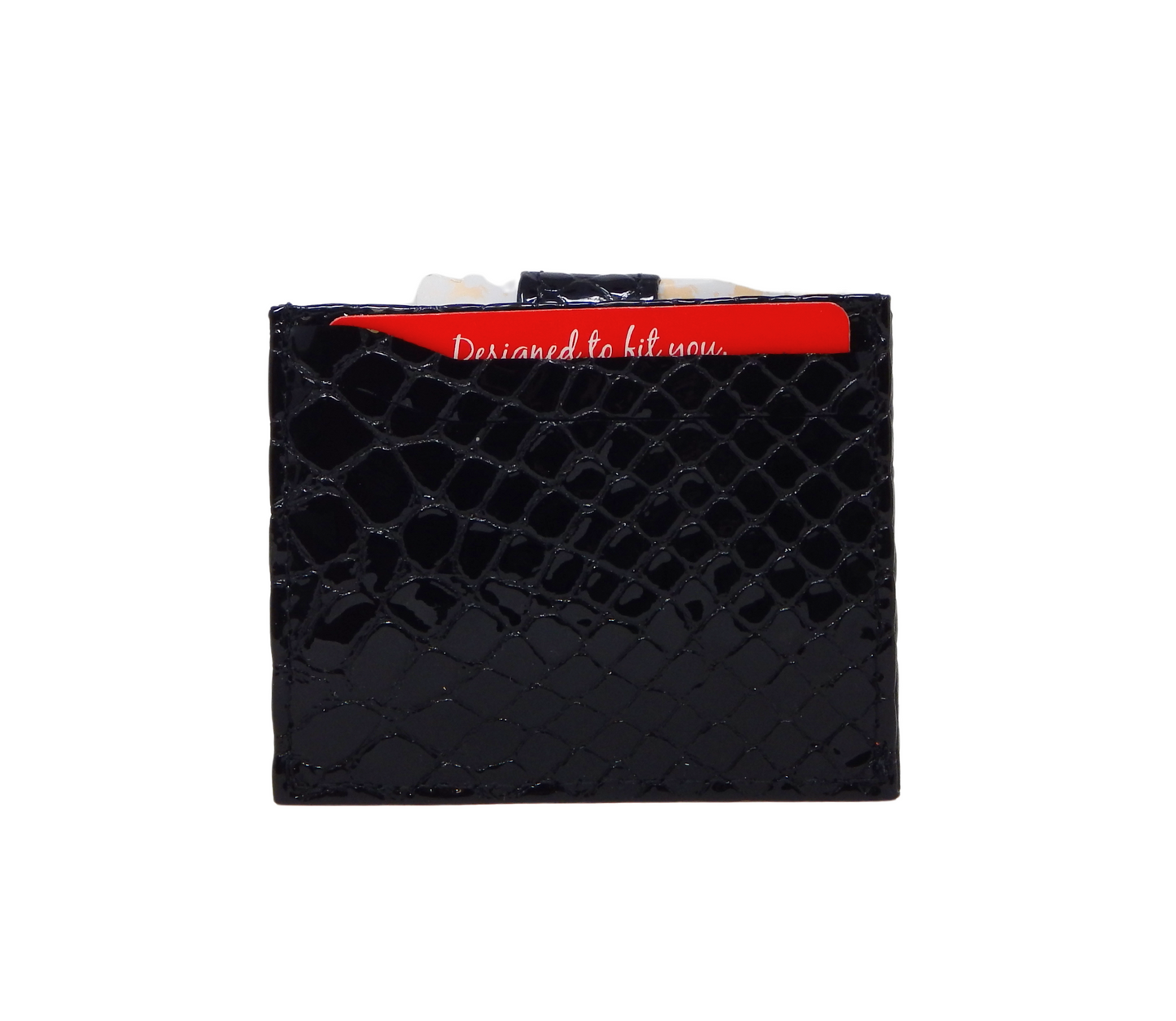 Cavalinho Gallop Patent Leather Card Holder Wallet - Black - 28170576.01_3