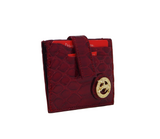 Cavalinho Gallop Patent Leather Card Holder Wallet for Women SKU 28170576.04 #color_Red