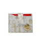 Cavalinho Gallop Patent Leather Card Holder Wallet - Beige / White - 28170576.31_1
