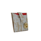 Cavalinho Gallop Patent Leather Card Holder Wallet - Beige / White - 28170576.31_2