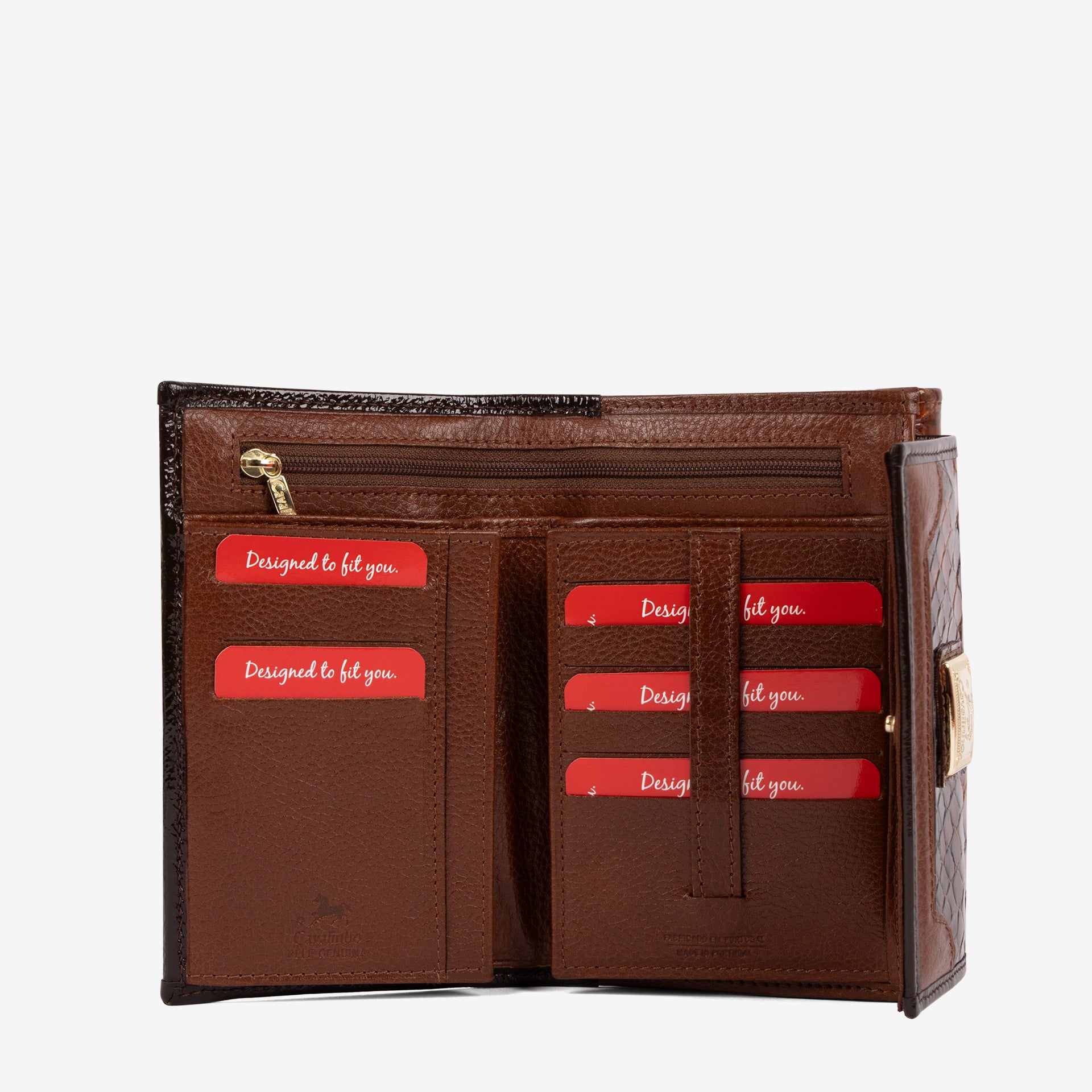 Cavalinho Honor Brown Wallet SKU 28190202.13 #color_saddleBrown
