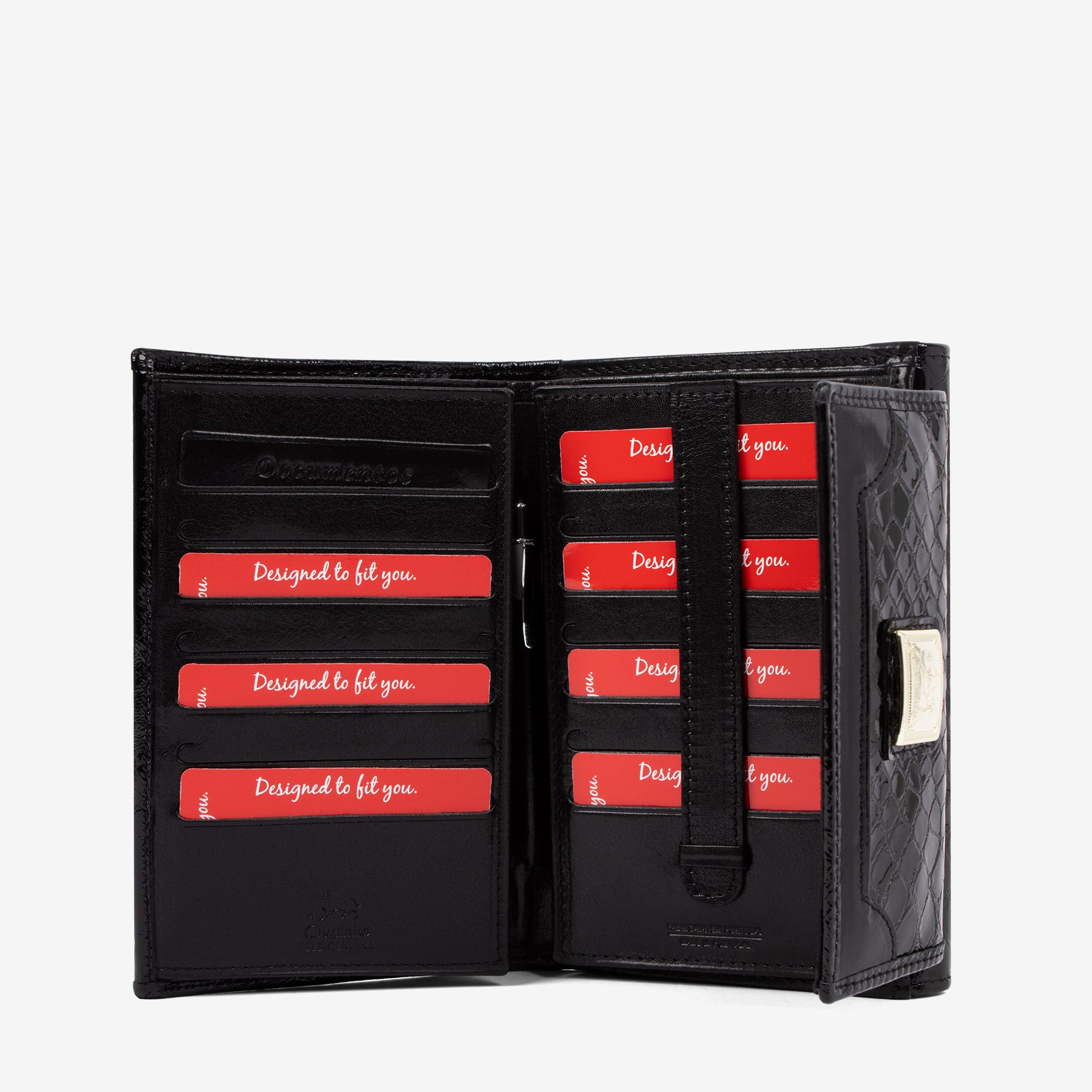 Cavalinho Honor Leather Wallet SKU 28190204.01 #color_Black