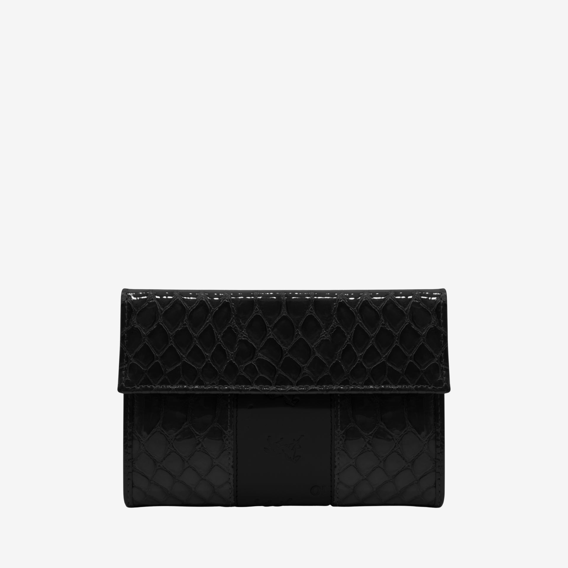 Cavalinho Honor Black Leather Trifold Wallet for Women SKU 28190205.01 #color_Black