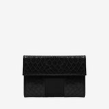 Cavalinho Honor Black Leather Trifold Wallet for Women SKU 28190205.01 #color_Black