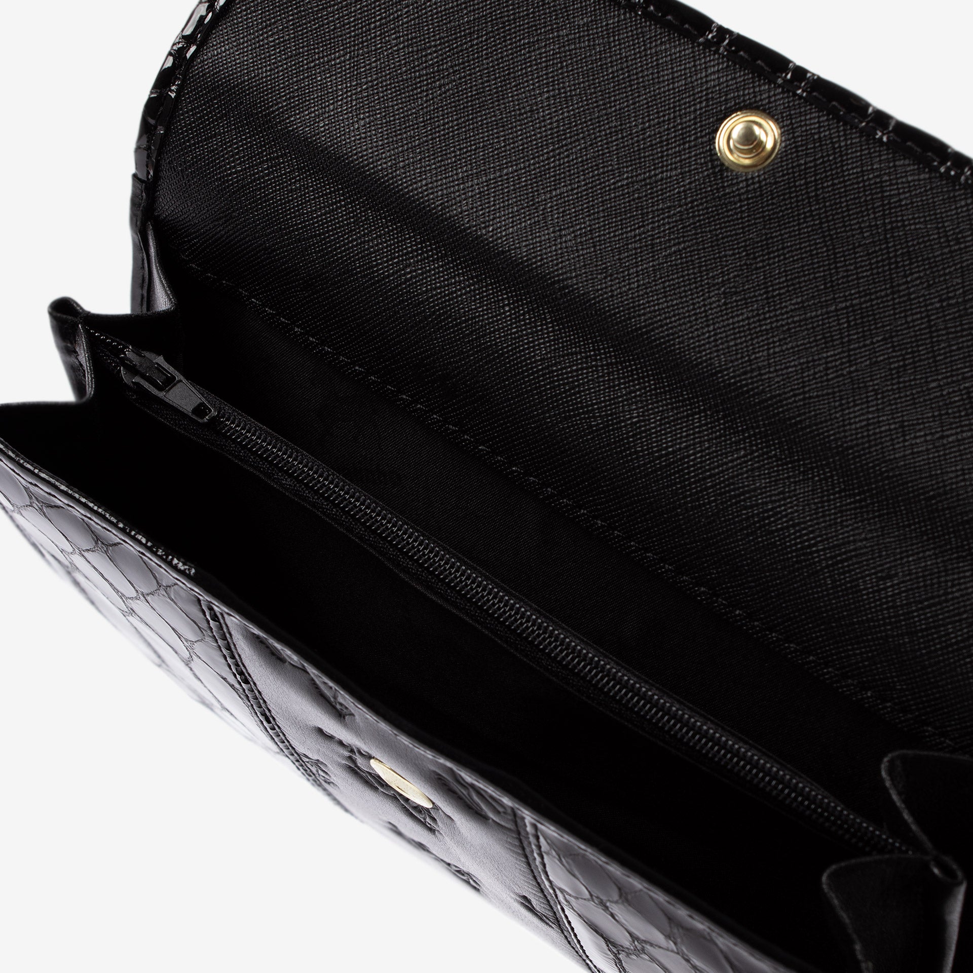 Cavalinho Honor Black Leather Trifold Wallet for Women SKU 28190205.01 #color_Black