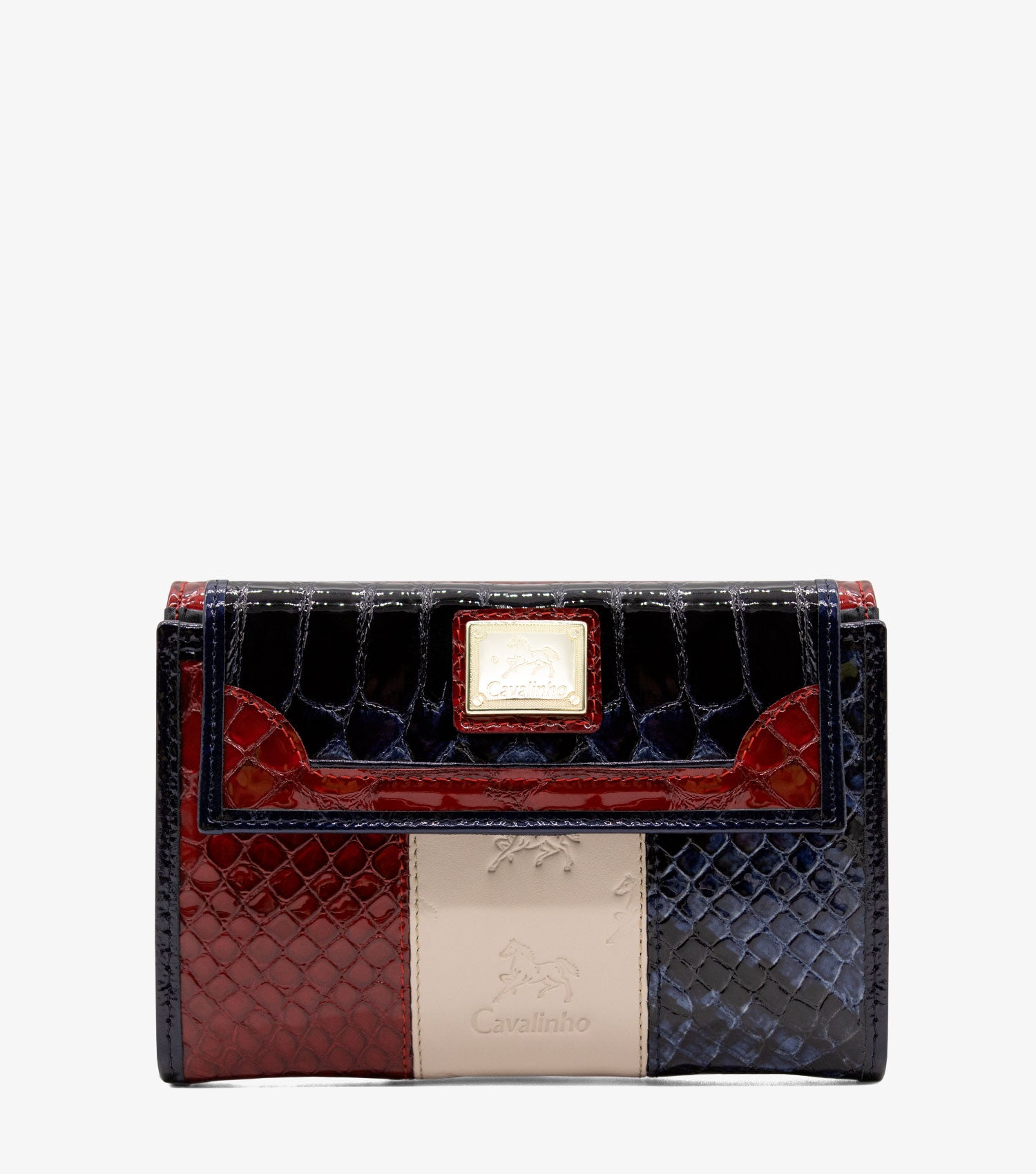 Cavalinho Honor Leather Wallet SKU 28190205.22 #color_Navy
