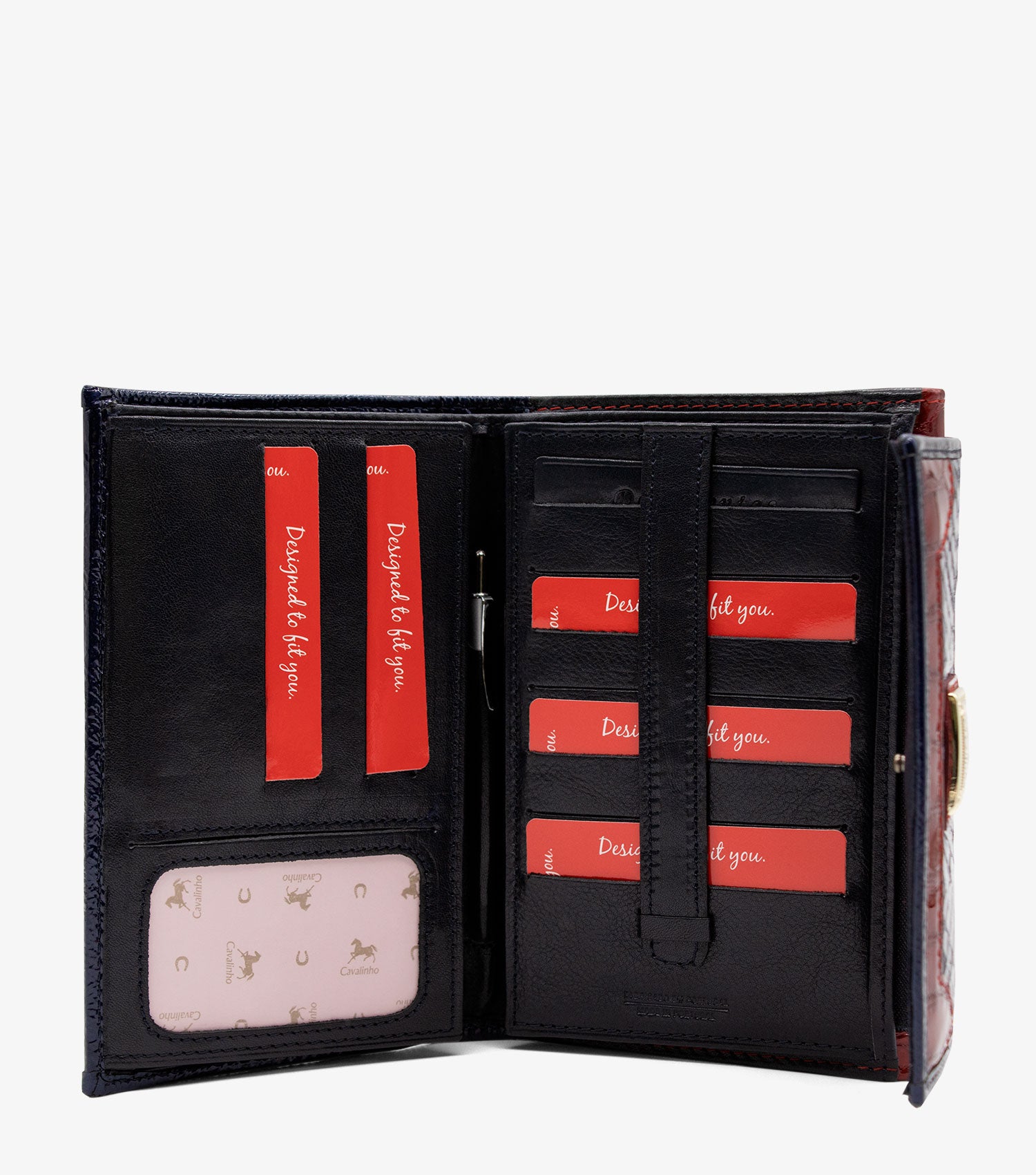 Cavalinho Honor Leather Wallet SKU 28190205.22 #color_Navy