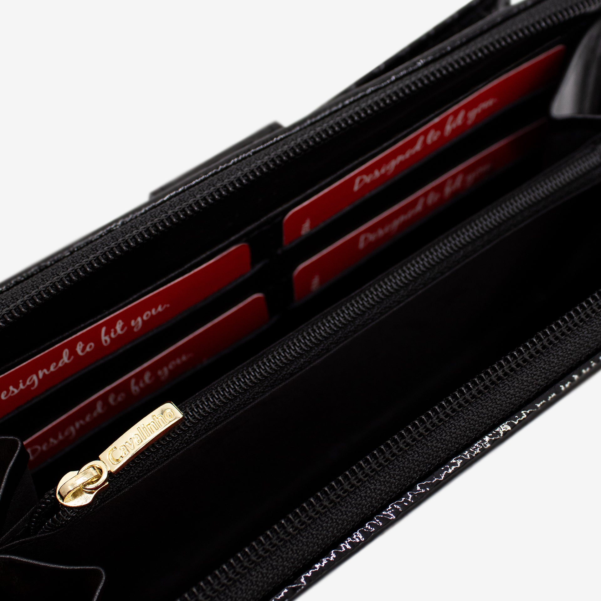 Cavalinho Honor Black Wristlet Wallet SKU 28190213.01 #color_black