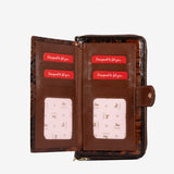 Cavalinho Honor Brown Wristlet Wallet SKU 28190213.13 #color_saddlebrown